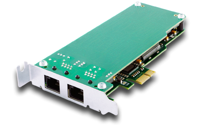 Half height Dual E1 PCIe board Half height Dual E1 PCIe board